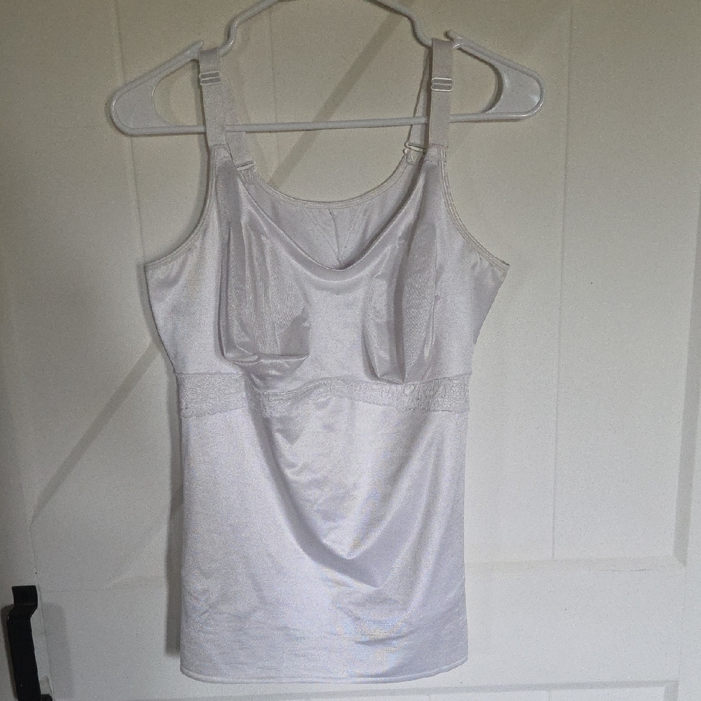 Ruby Ribbon White Chemise